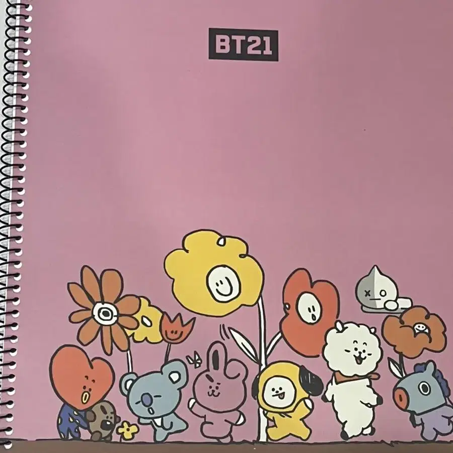 bt21 노트(코야,알제이,Chimmy,tata,mang) 덤있음!!