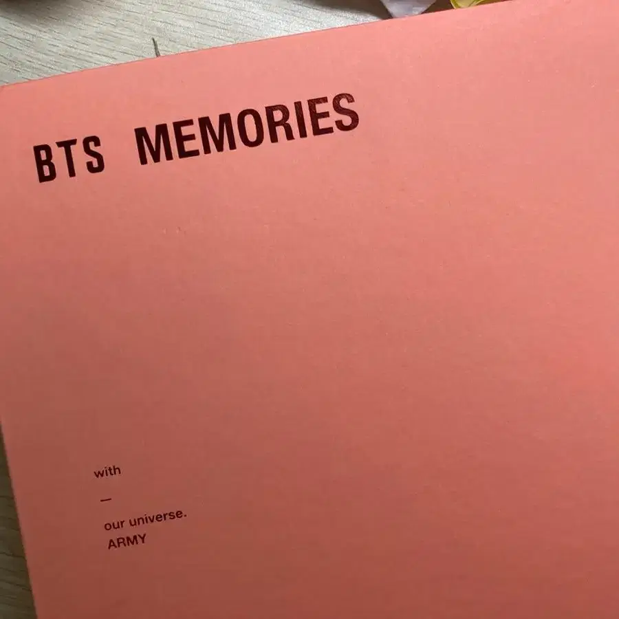 방탄 메모리즈 2019년 개봉앨범