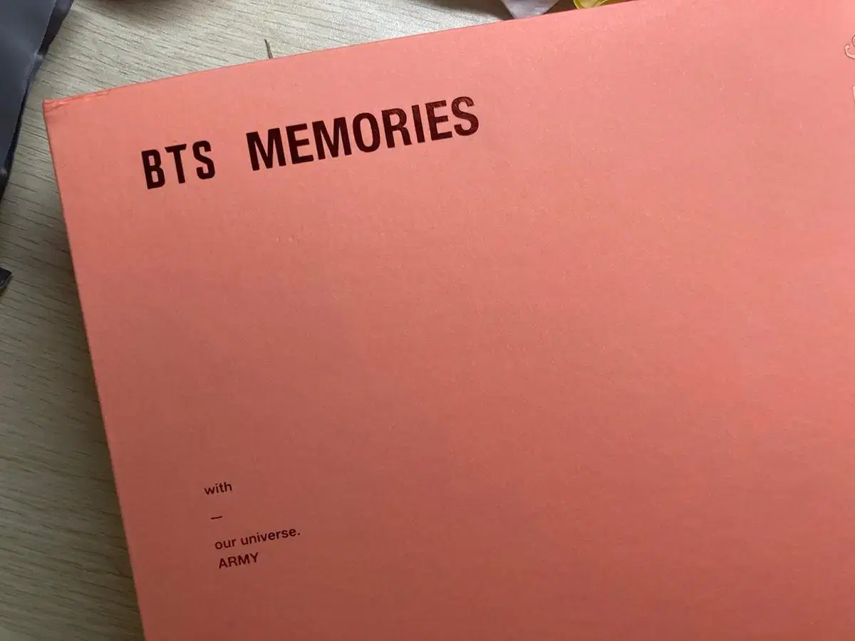 방탄 메모리즈 2019년 개봉앨범