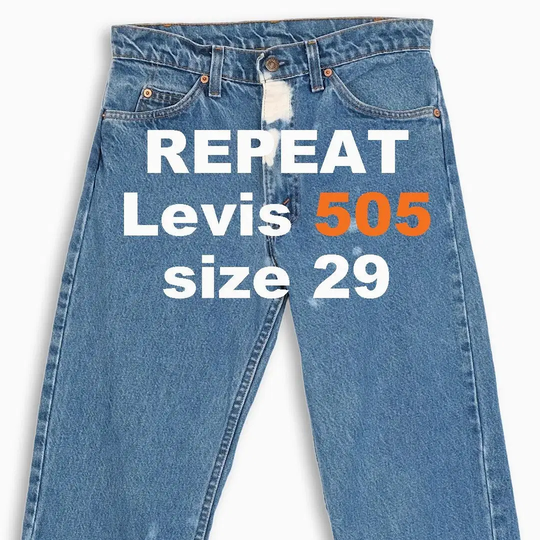 Levi's 505 Orangetab 80s USA 29 Size OR5053117