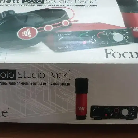 [사운드몬스터] FOCUSRITE Scarlett Solo Studio