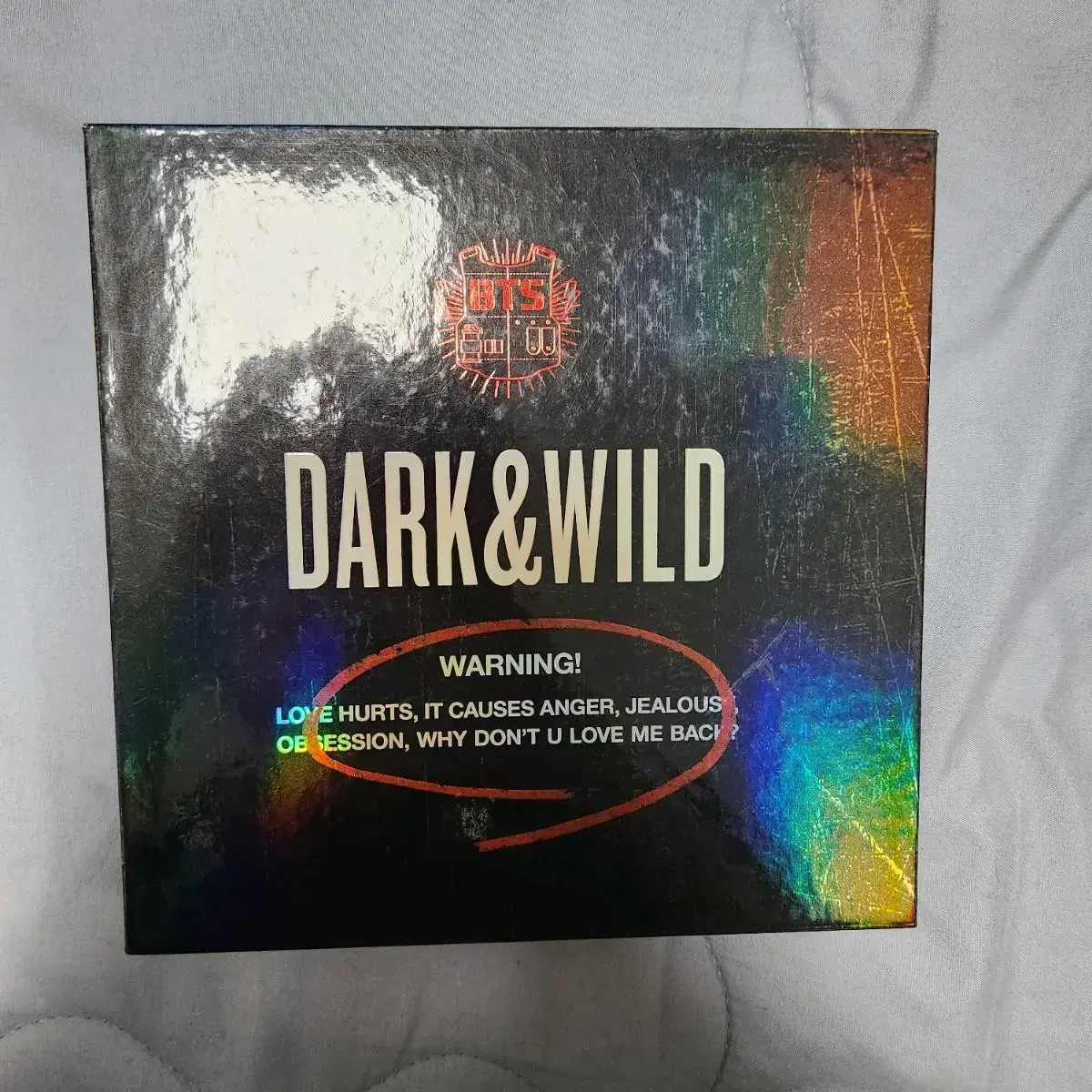 BTS Dark and Wild album (with photocard)