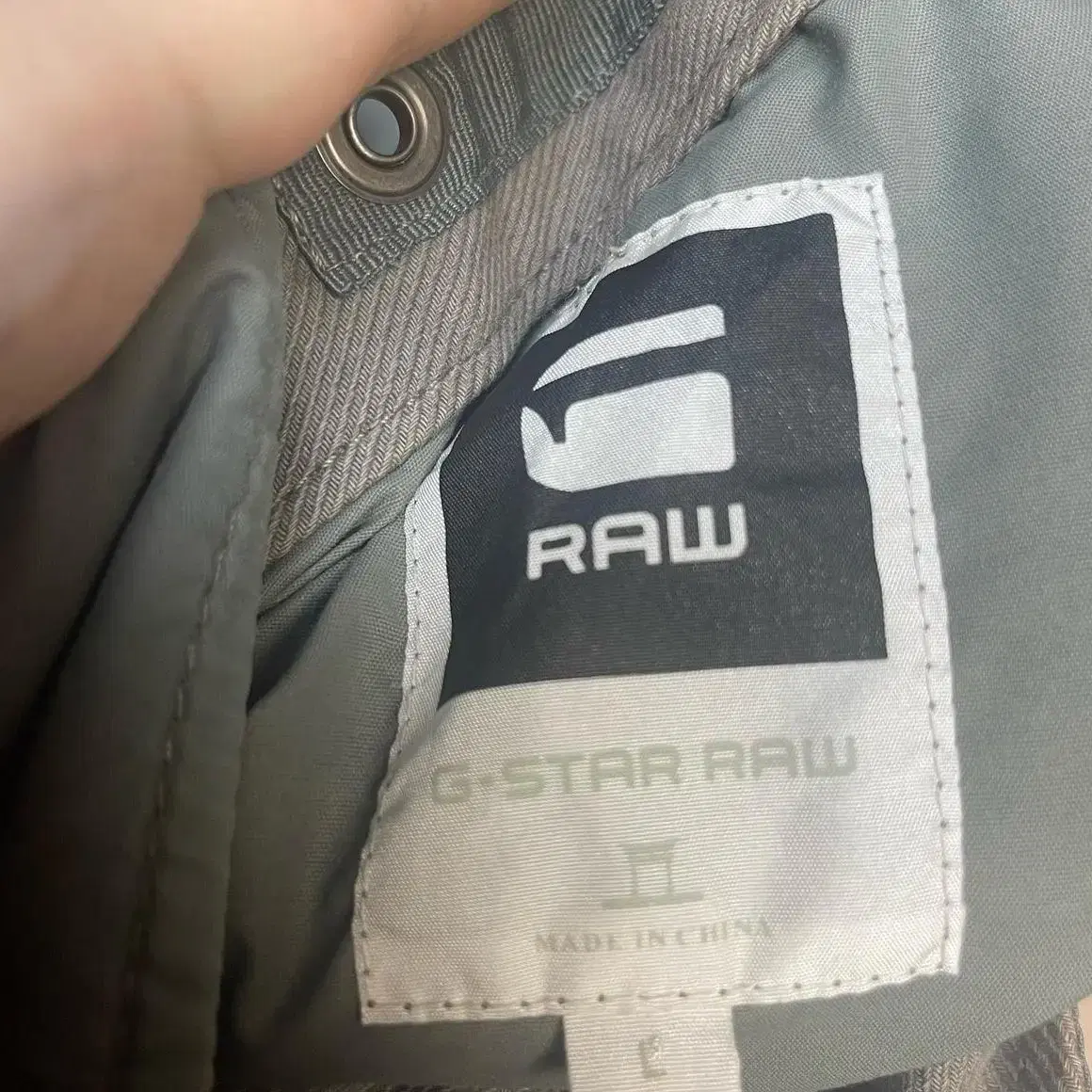 G-STAR RAW 빈티지 레꼴뜨 카키오버셔츠자켓 L 스톤아일랜드 폴로