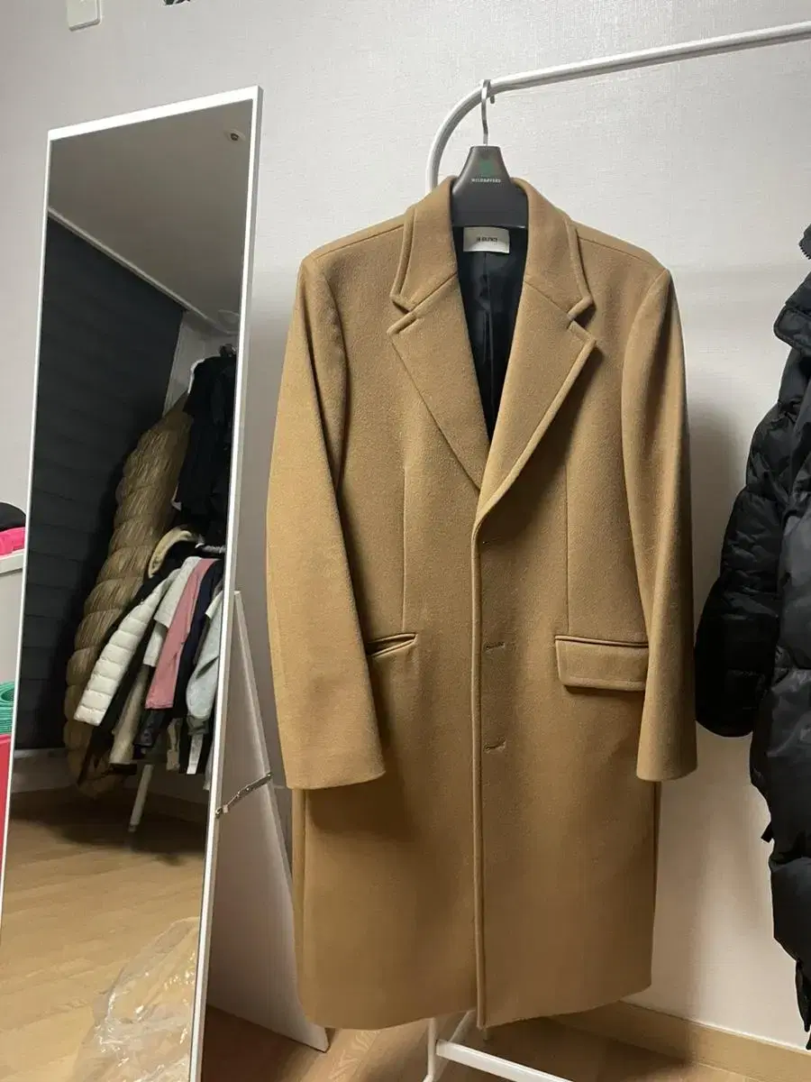 Insilence cashmere long coat size M for sale