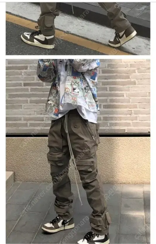 [1] Grail's Flight Pocket Pants Bone