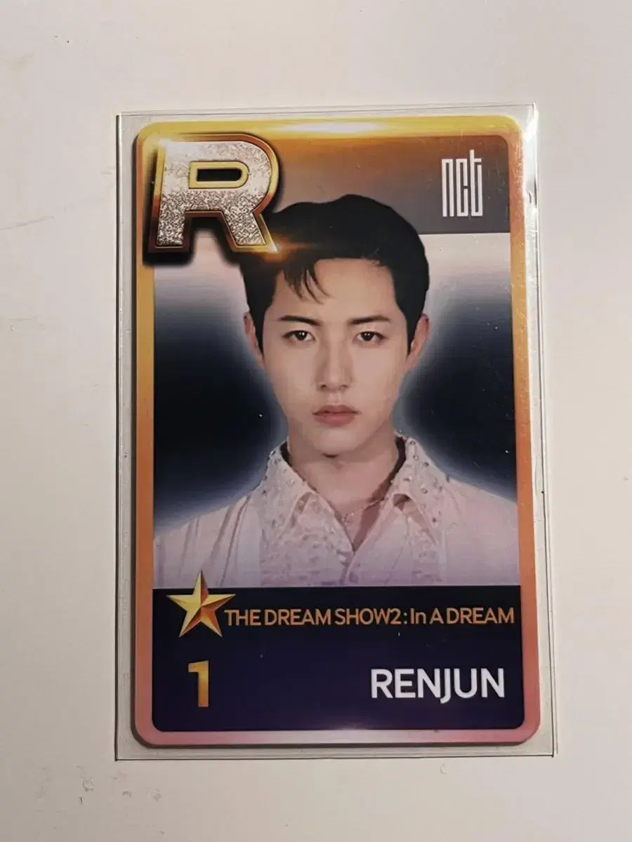 Superstar SM renjun PVC Dream Show Photocard