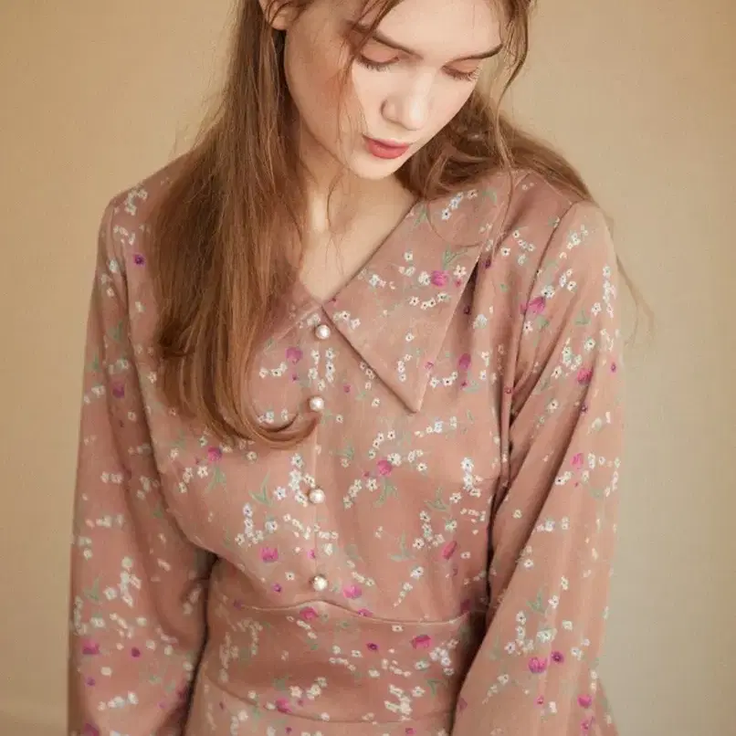 하케쉬 Florence Fairy Dress_Chai