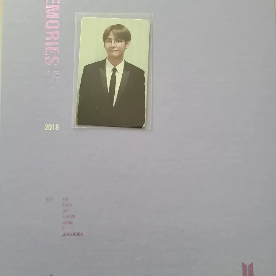 BTS 2018 메모리즈 포카 뷔, 석진