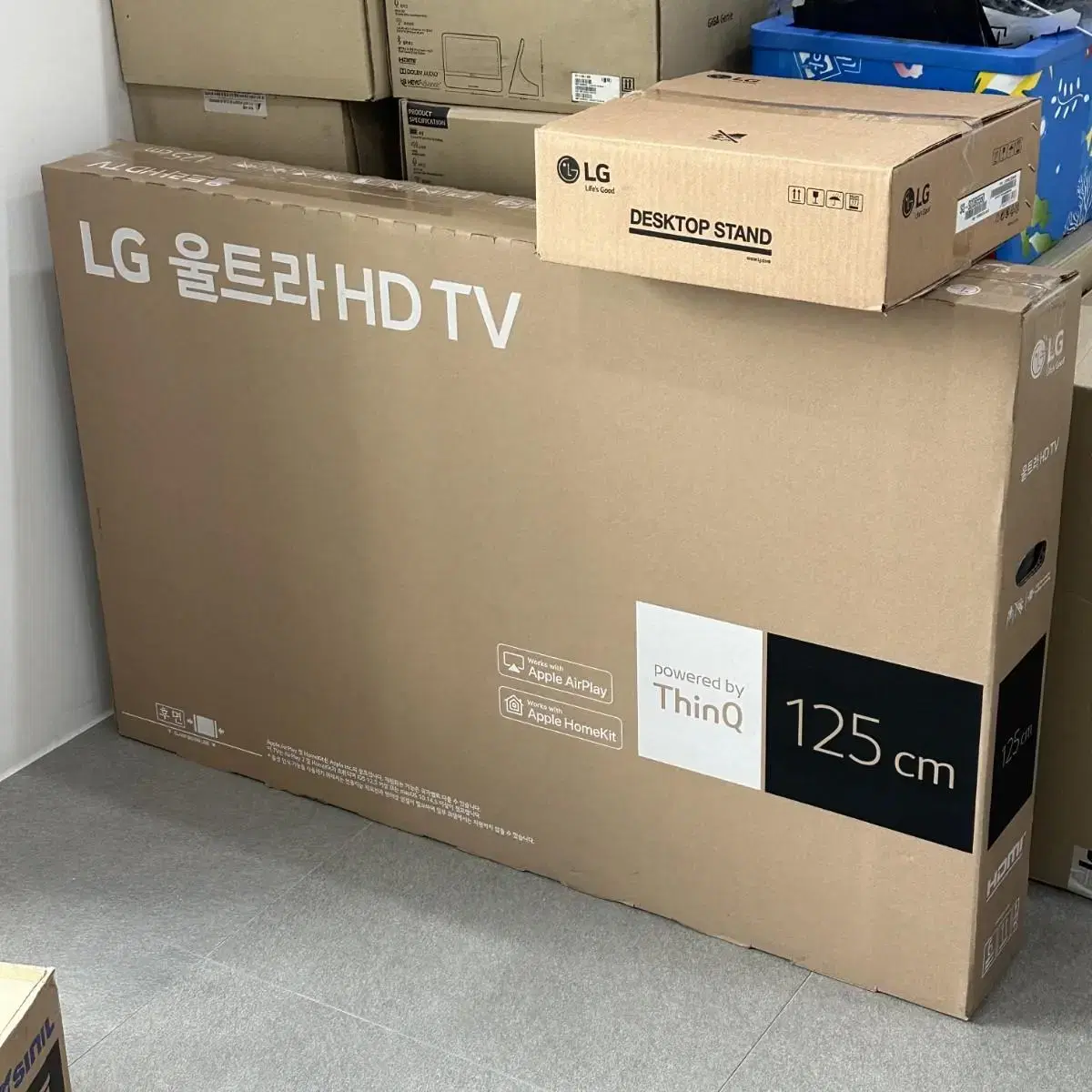 LG전자 4K UHD TV 50인치 99만원 짜리 68만원에 급처 합니다