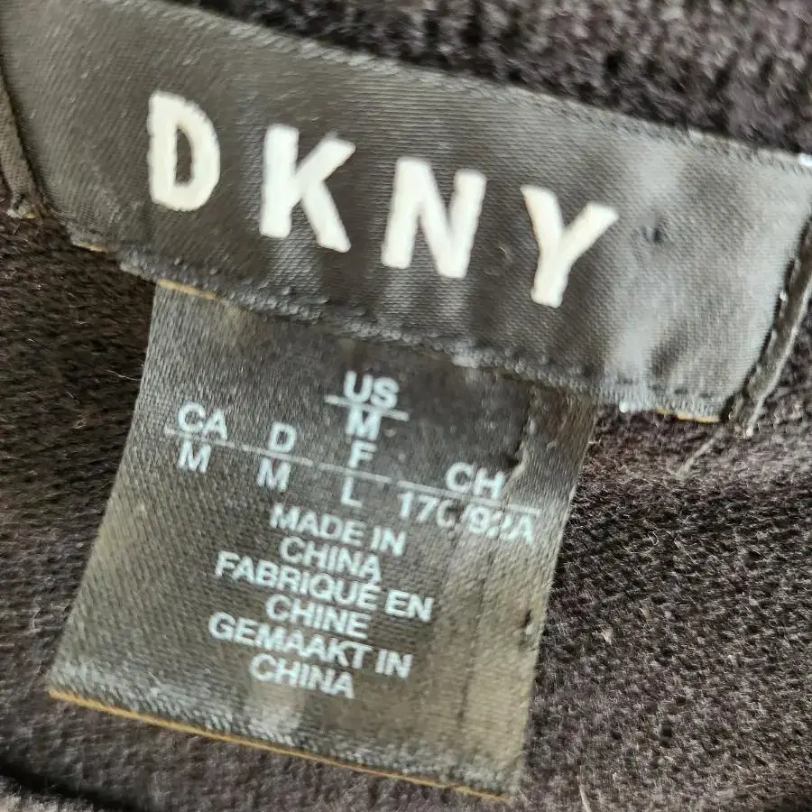 DKNY 여성 롱니트