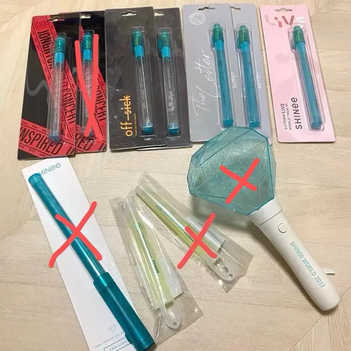 Shinee lightstick wts sells