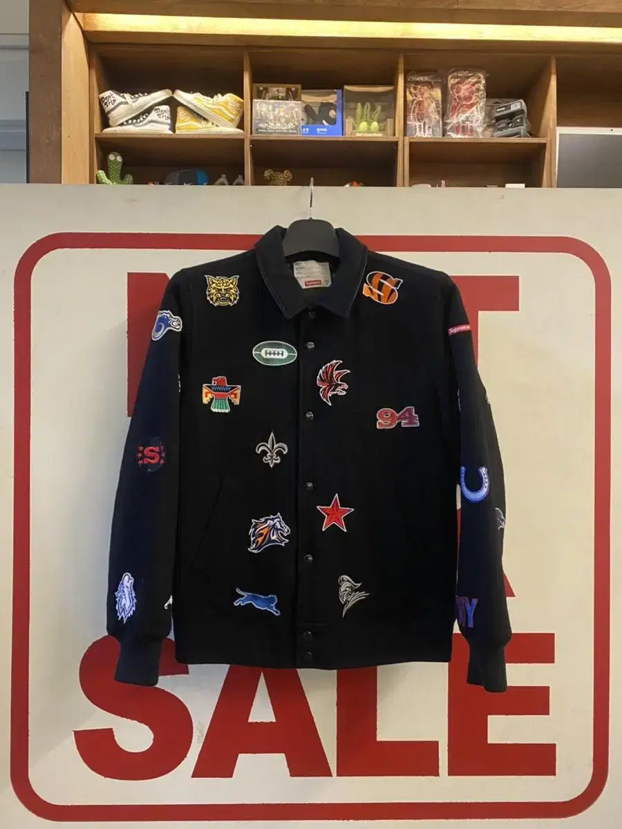 [S] Supreme Franchise Varsity Jacket Star Jean 14aw Supreme Fr