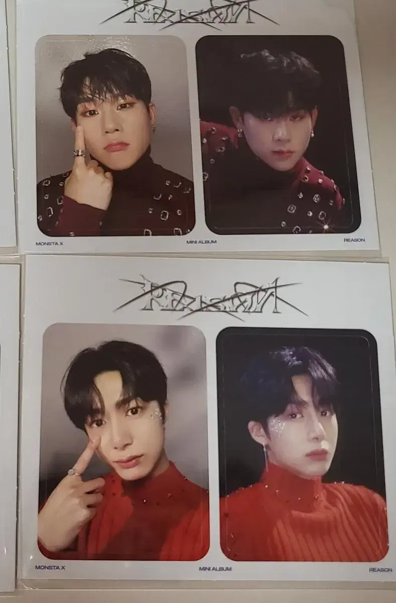 Monsta X Risen album Tears of Tears Photocard