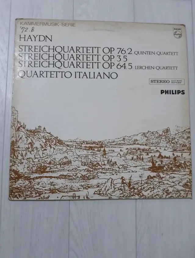 Quartetto Italiano 하이든 현악4중주 클래식 엘피 바이닐