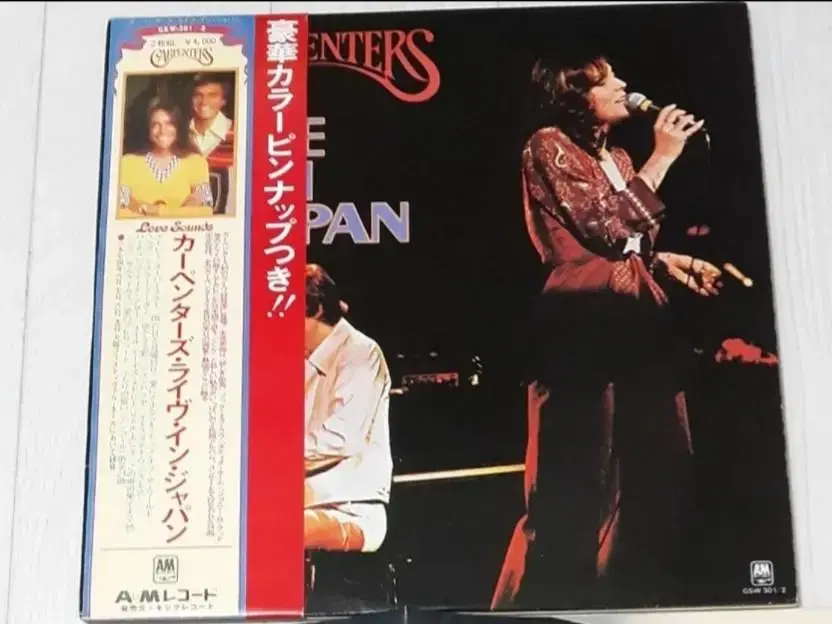 카펜터즈 Carpenters Live In Japan  2lp 더블앨범