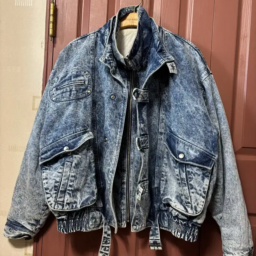 vinatage namus denim bomber jacket 105sz