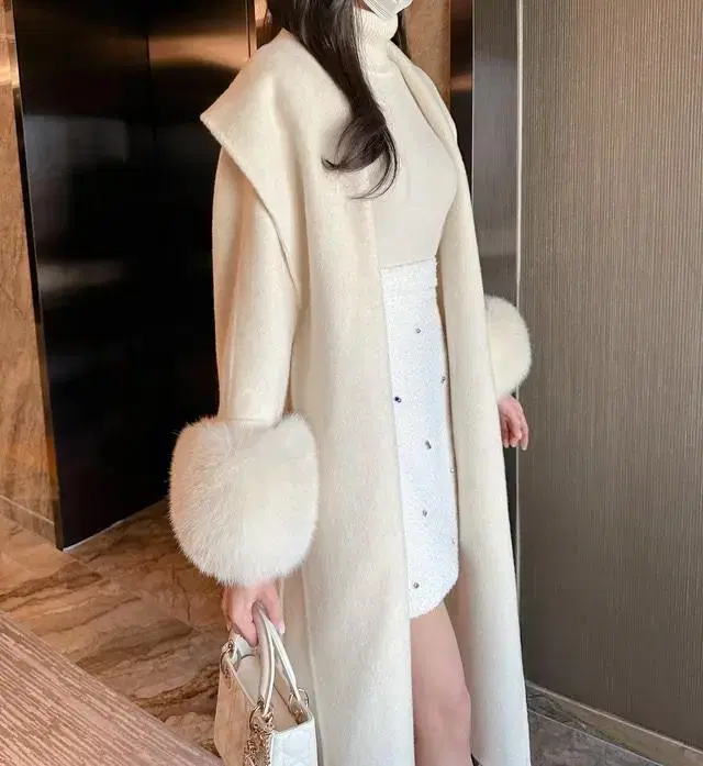 Quick sale Today's Only Rosemont Jay Cashmere Real Fox Coat (New Item)