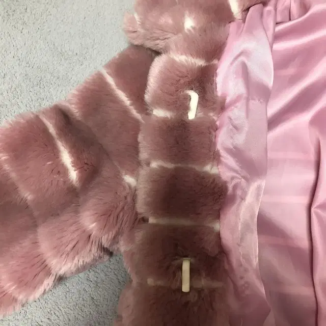 Vintage ZOOC pink fur jp