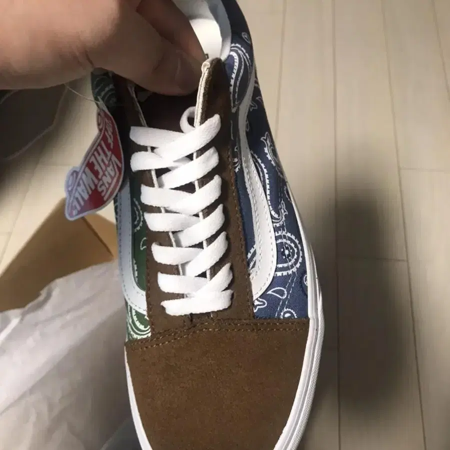 (신품) vans paisely old skool 270