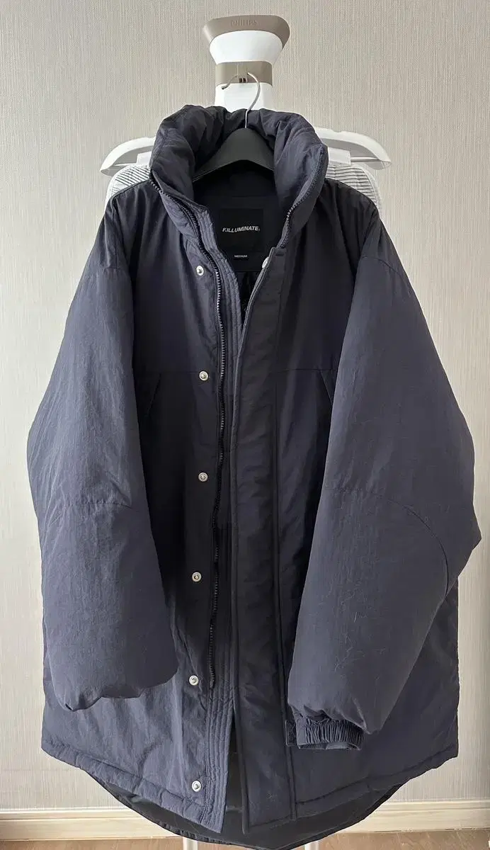 Phyllite Overfit Monster Parka in Navy