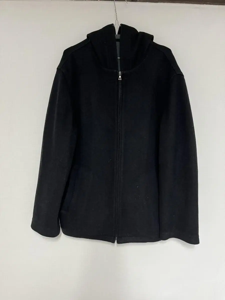 Club Monaco Wool Zip Hooded Jacket