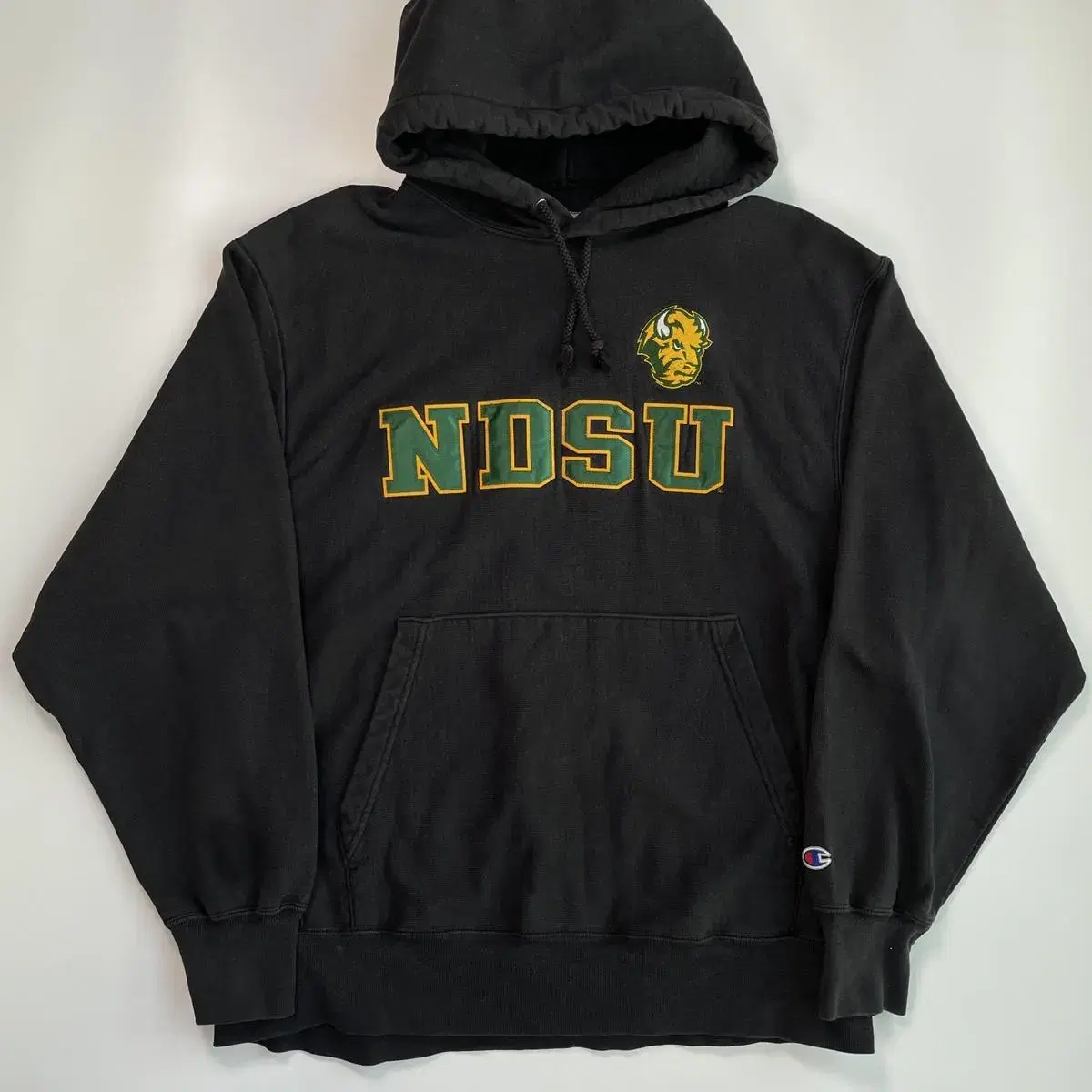 90s Champion 챔피언 챔피온 리버스위브 NDSU 대학 로고 후드