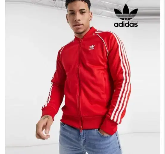 adidas Superstar Tracktop Jersey Red XL