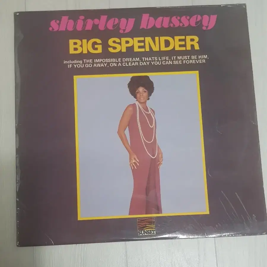 흑인음악 소울훵크 블루스 셜리 배시 Shirley Bassey 영국반엘피