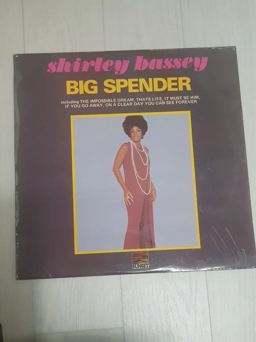 흑인음악 소울훵크 블루스 셜리 배시 Shirley Bassey 영국반엘피