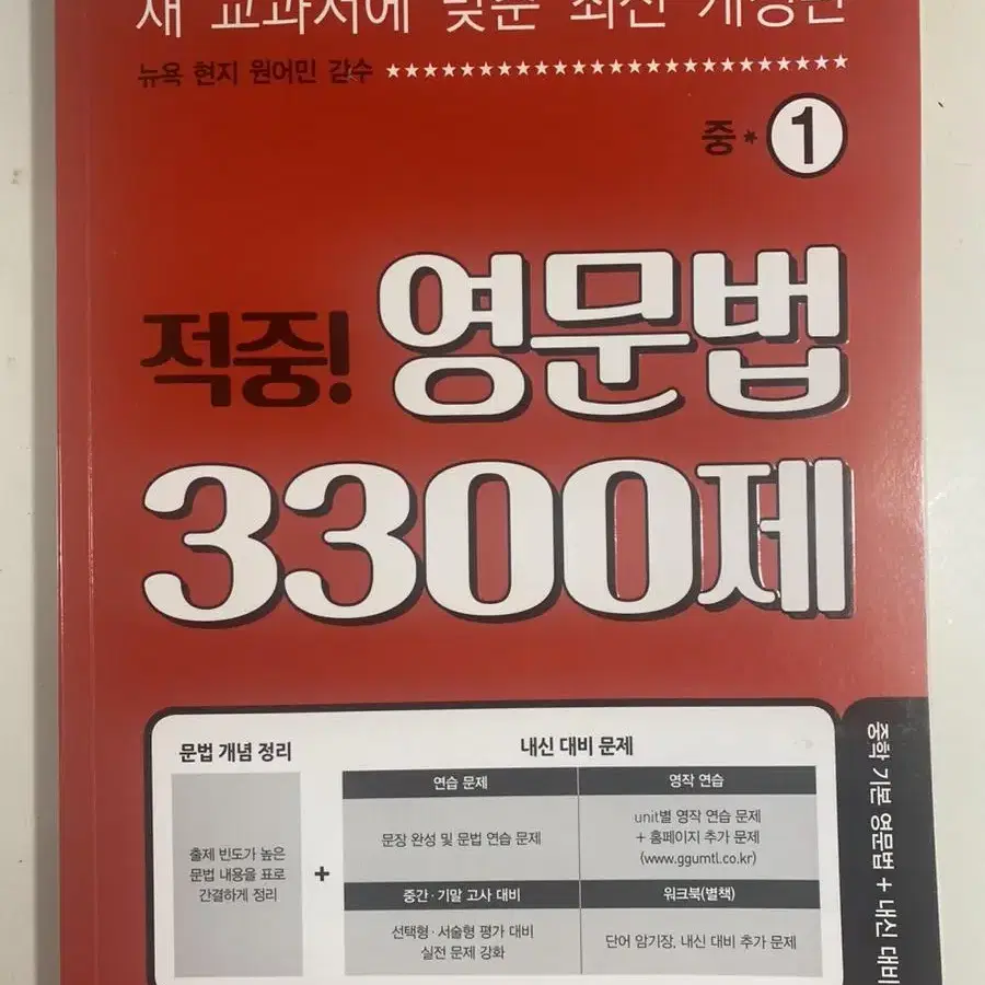 적중 중학 영문법 3300제