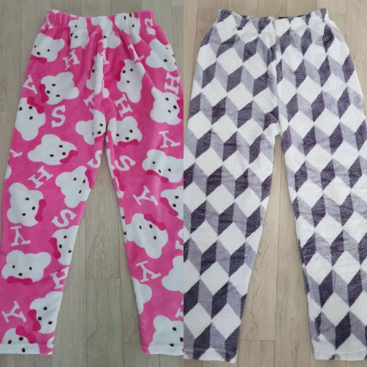 6 for 2 new pairs of sleep pants