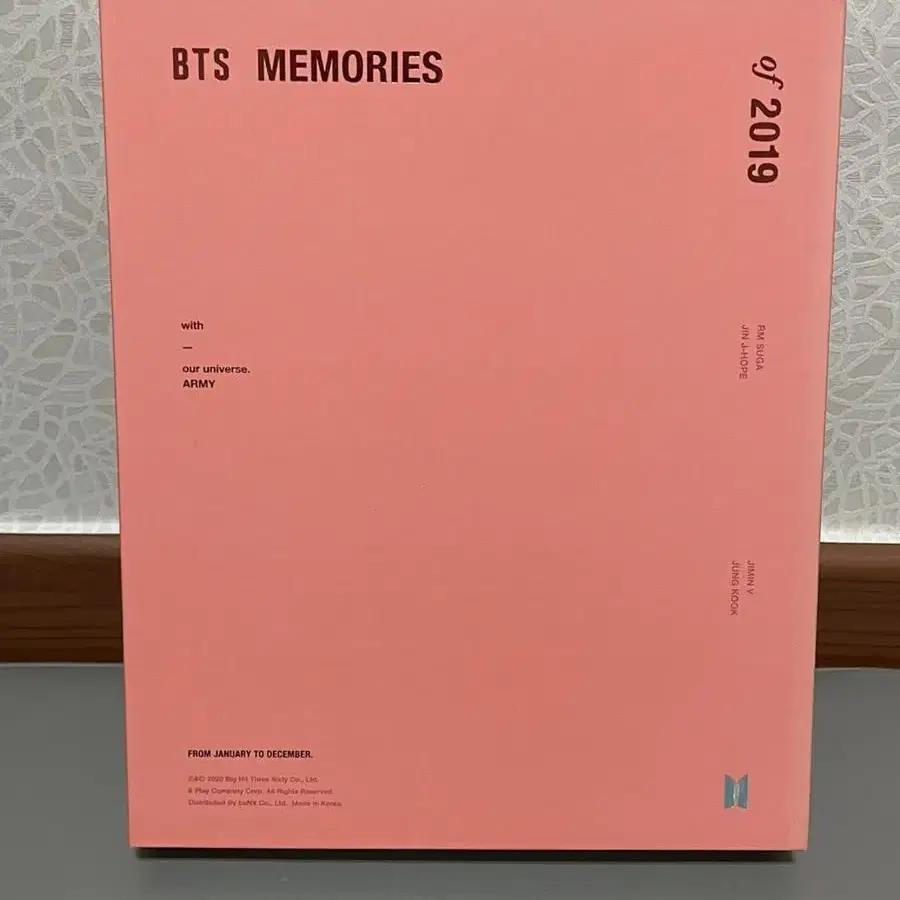 2019 메모리즈 방탄 dvd