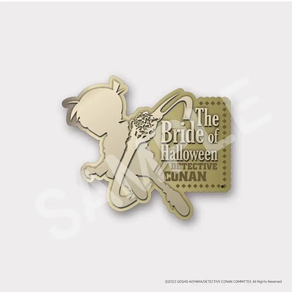 detective conan halloweenbride conan badge