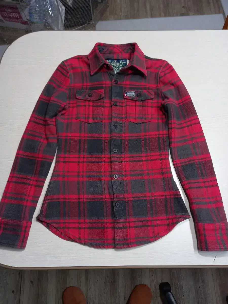 M90 SUPERDRY Winter Check Shirt JM-306