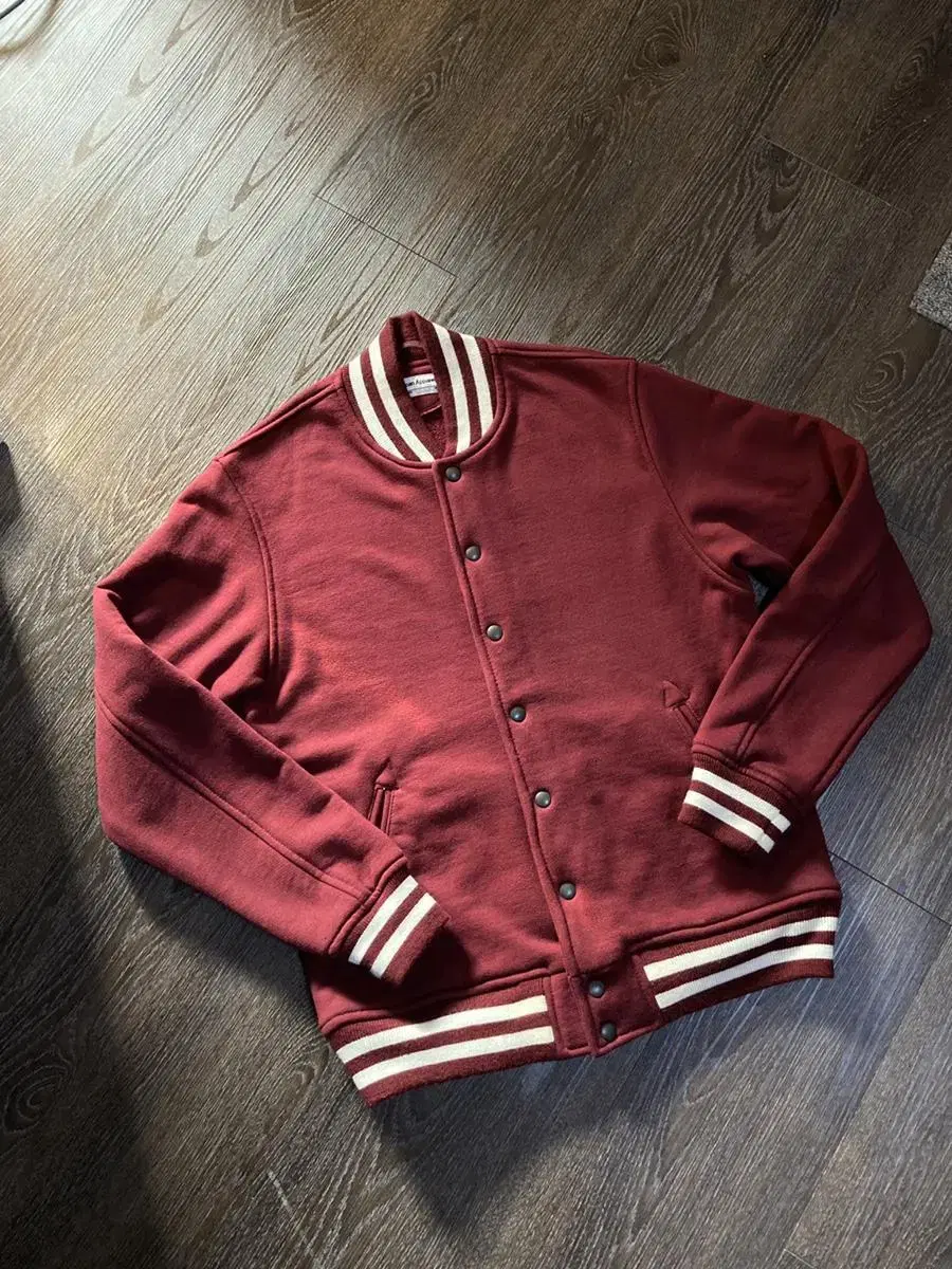 AA American Apparel Club Jacket Burgundy M