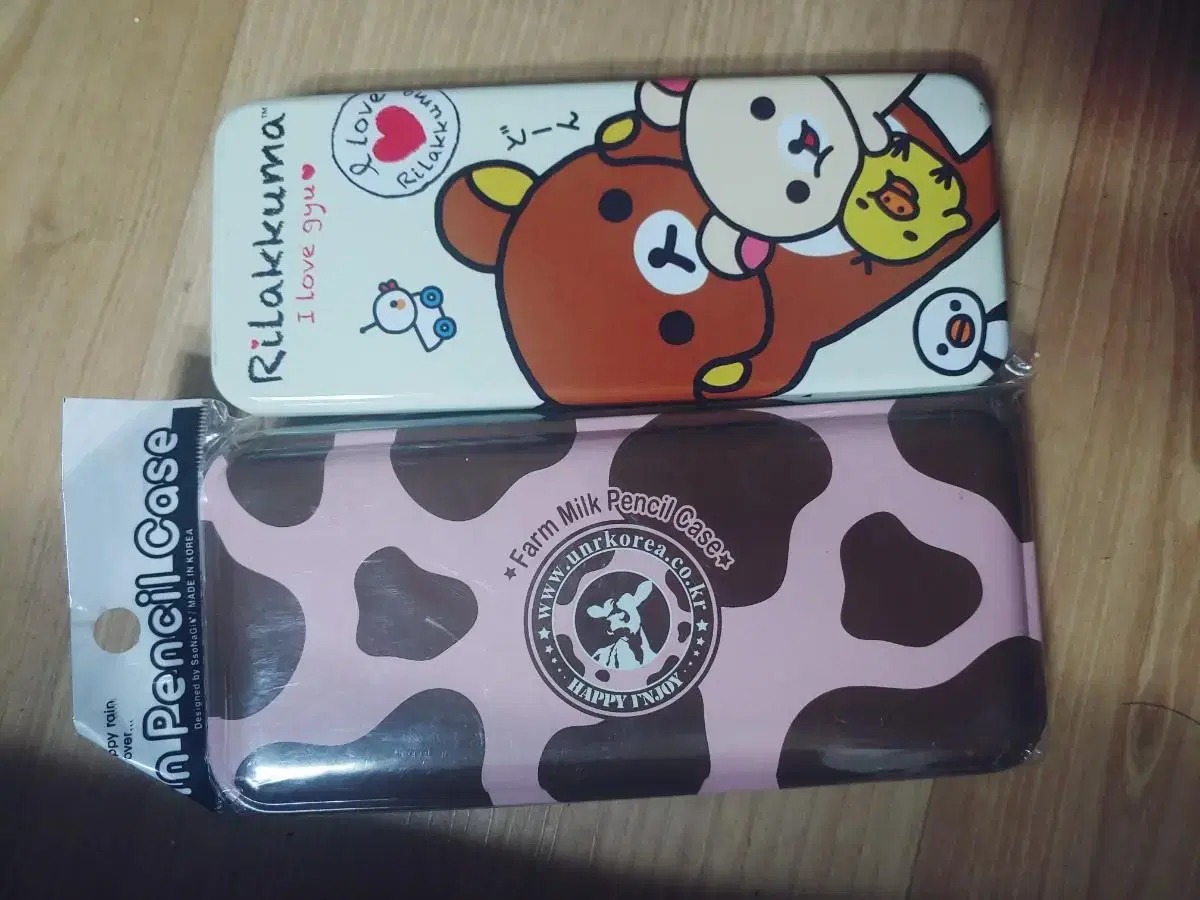 Rilakkuma Pink Cow Iron Pencil Case in Bulk