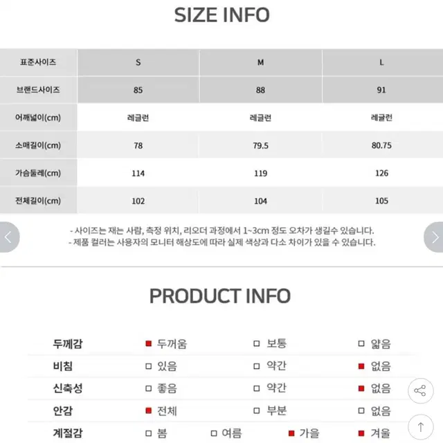 로엠 트렌치형 덕다운 롱파카 M사이즈