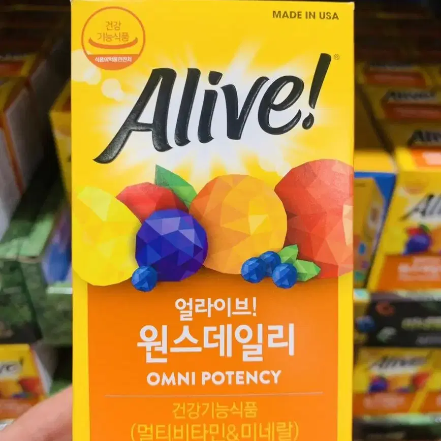 (무료배송)얼라이브 원스데일리 멀티비타민 1,724MG X 100정