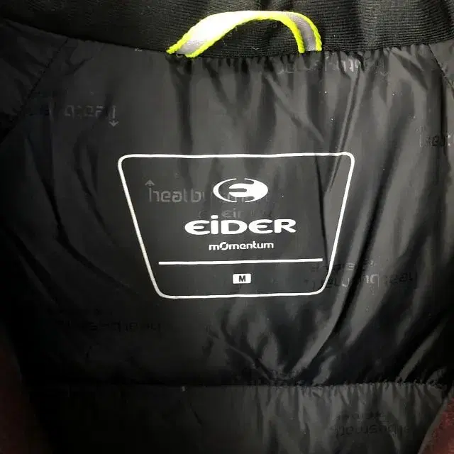 95 (M) eider 아이더 부스터 구스 다운 패딩 점퍼 S12