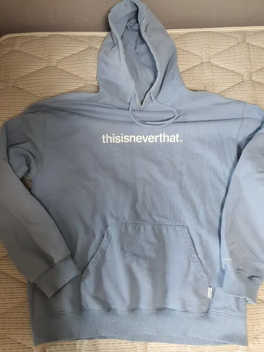 This Is Never Never That Sky Blue Hoodie Size L