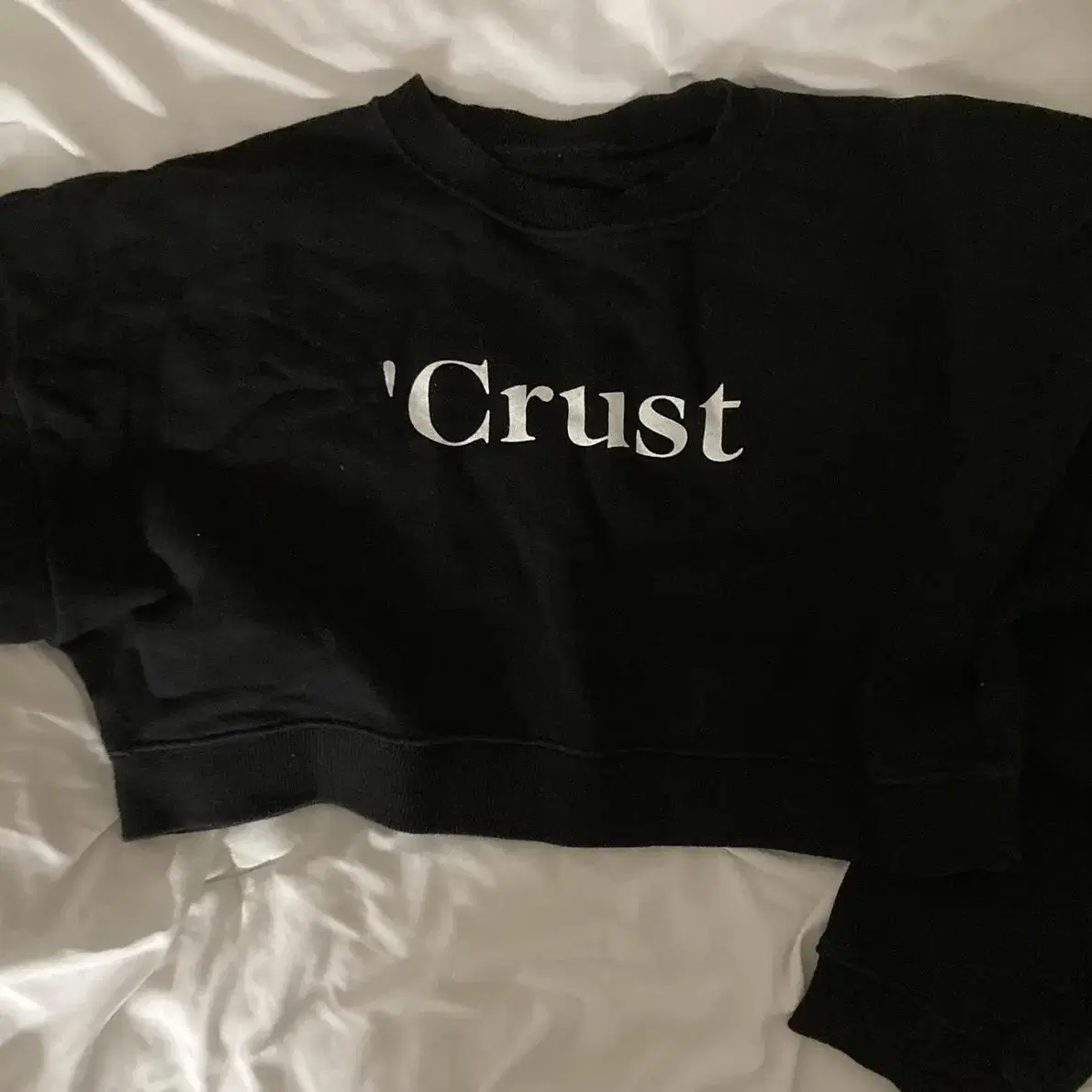 crust 크롭맨투맨