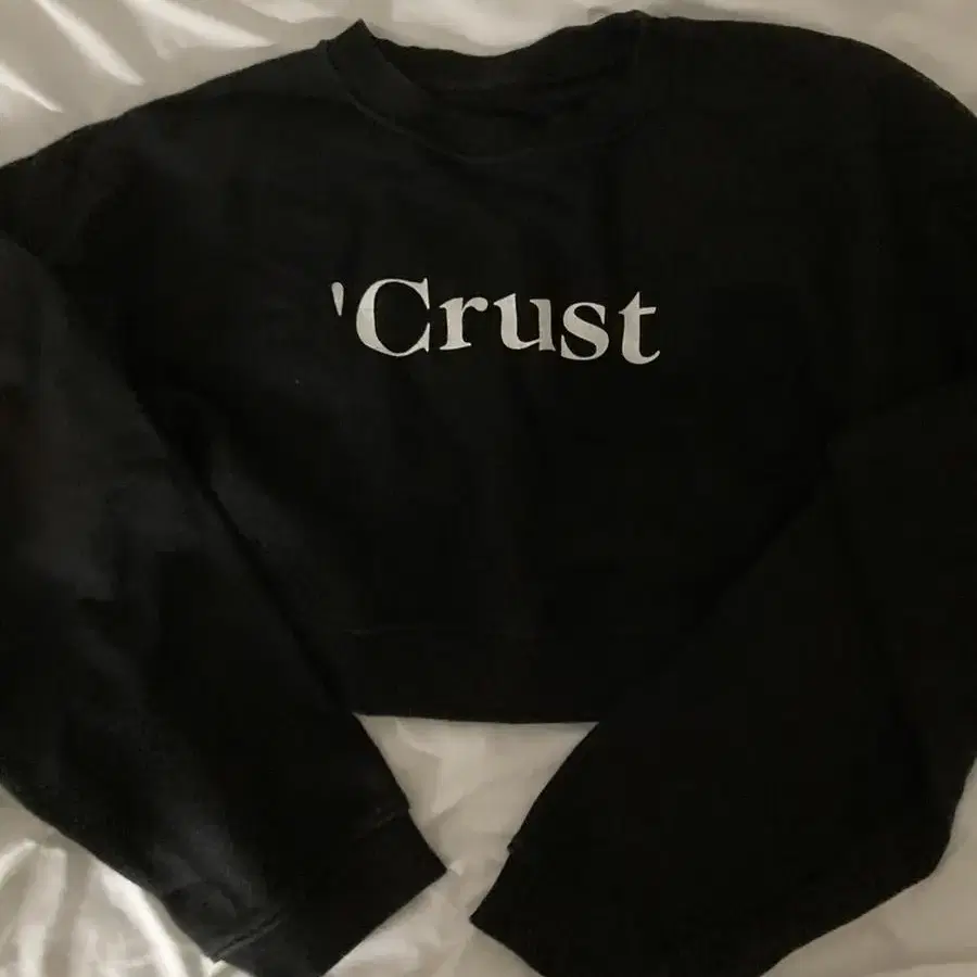 crust 크롭맨투맨