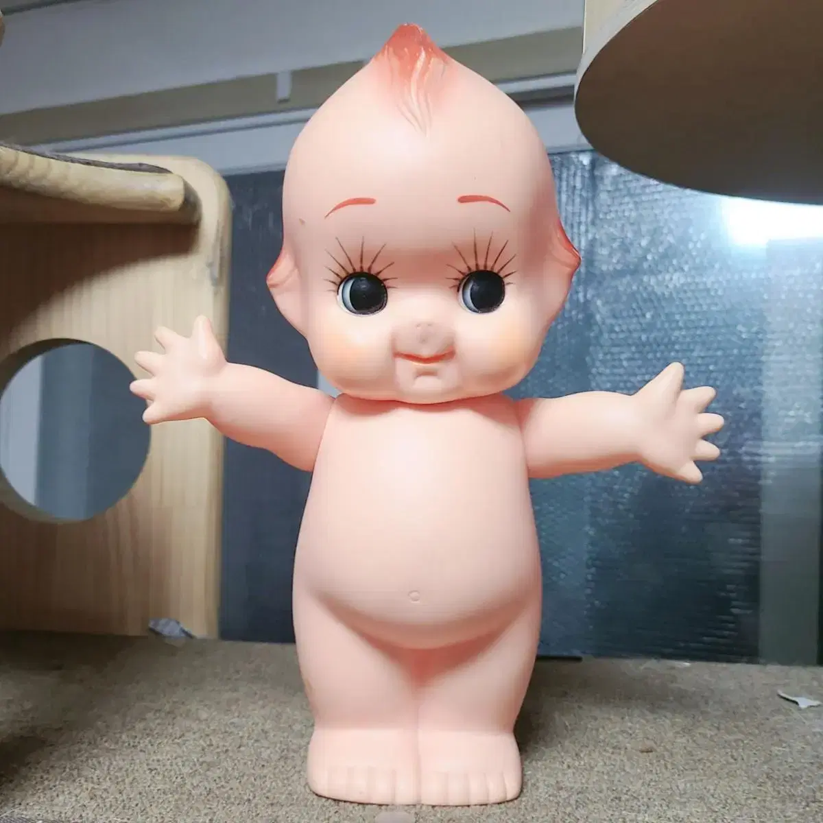 빈티지 대형 큐피 인형 30cm