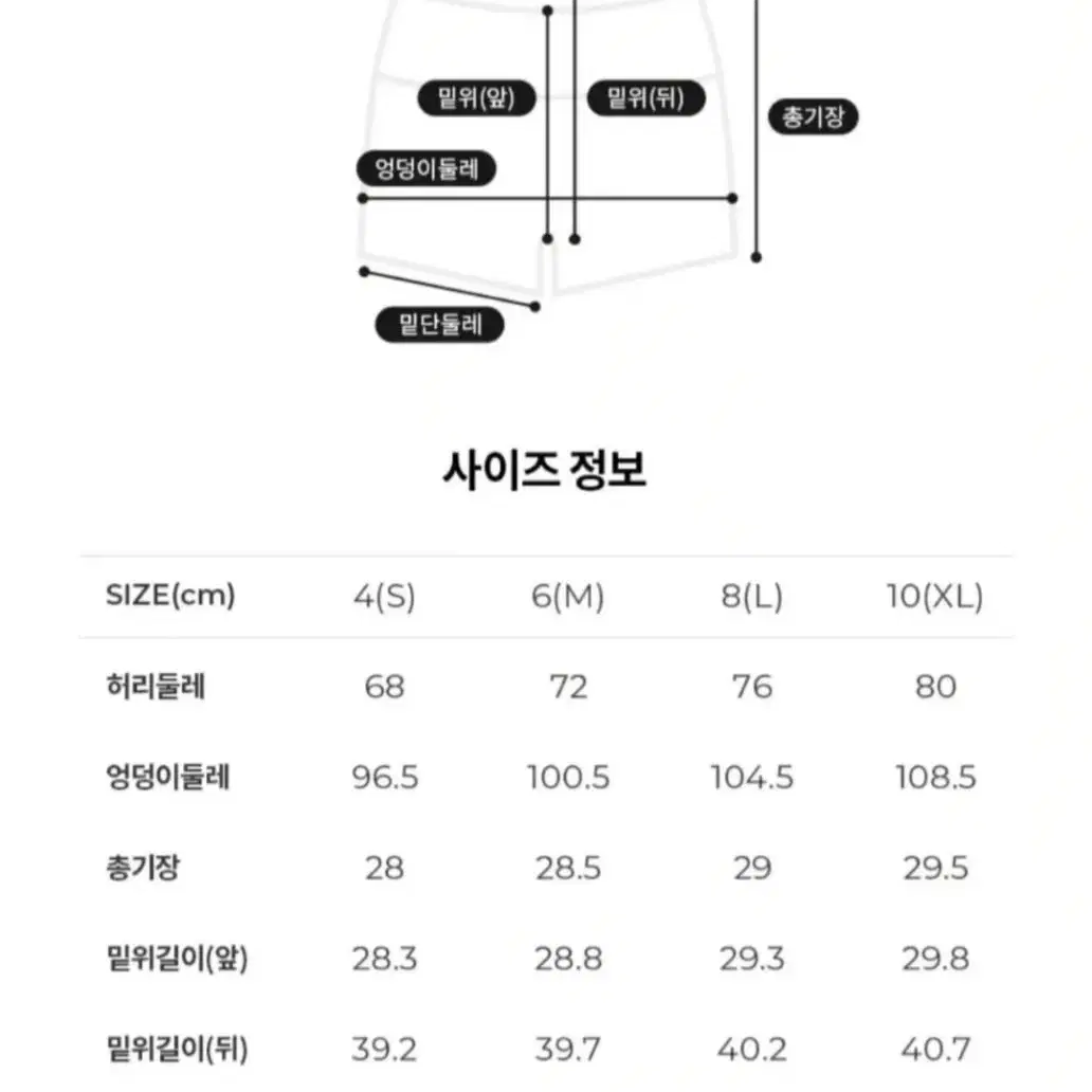 뮬라웨어 숏팬츠 운동복