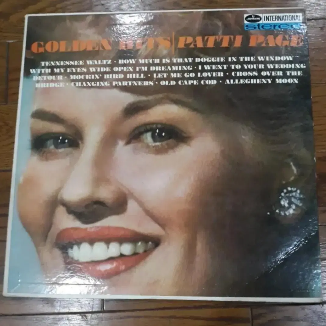 Pop 올드팝 패티페이지 Patti Page 성음 엘피 바이닐 lp