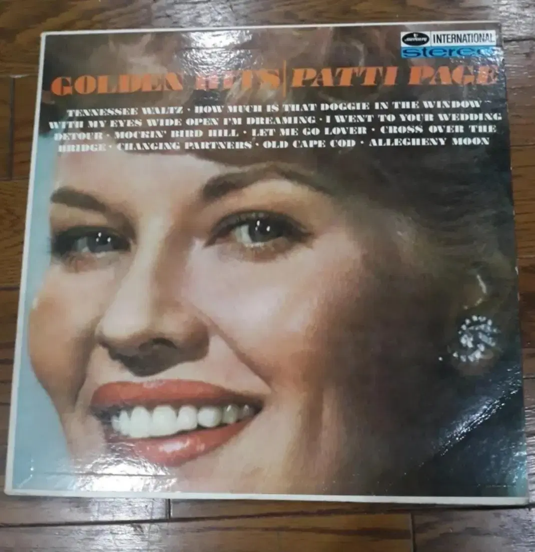 Pop 올드팝 패티페이지 Patti Page 성음 엘피 바이닐 lp