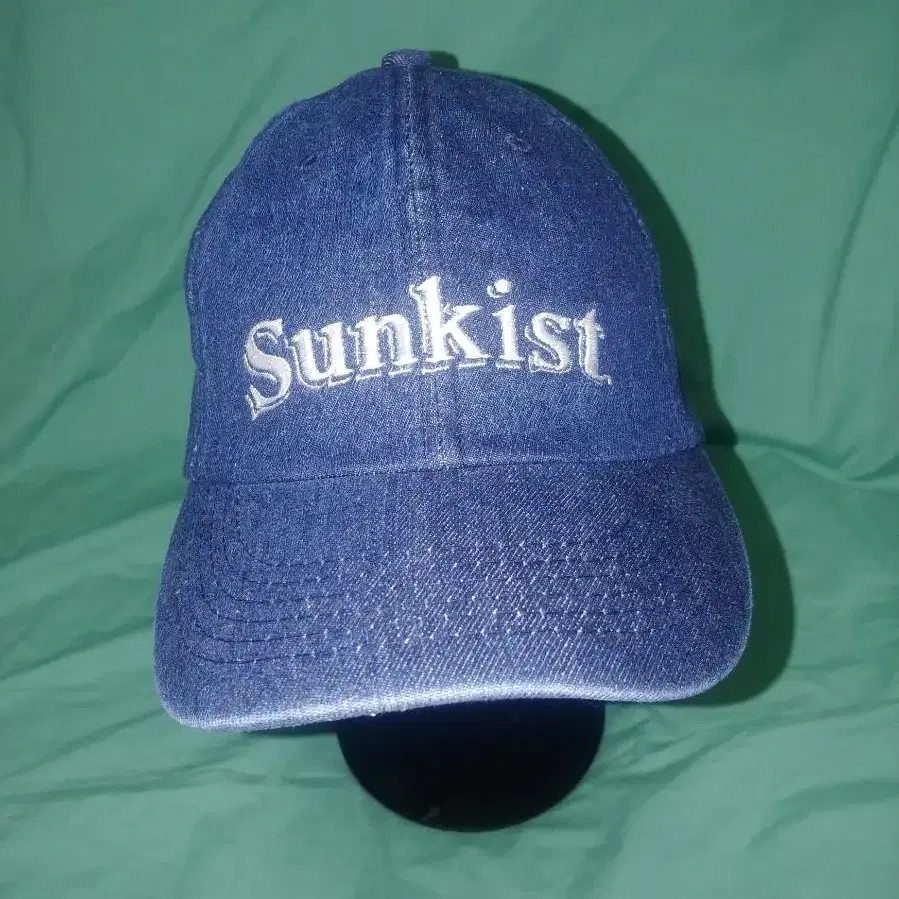 올드스쿨.  근대사급썬키스트 자수   SUNKIST 데님 볼캡