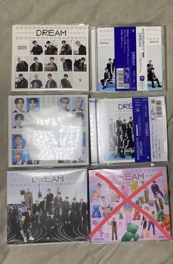 Seventeen Dream Japan unsealed Album (excluding Carat Vahn and C version)