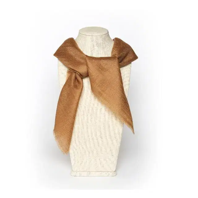 [Stock1] Luxury Cashmere Scarf_Tan Beige