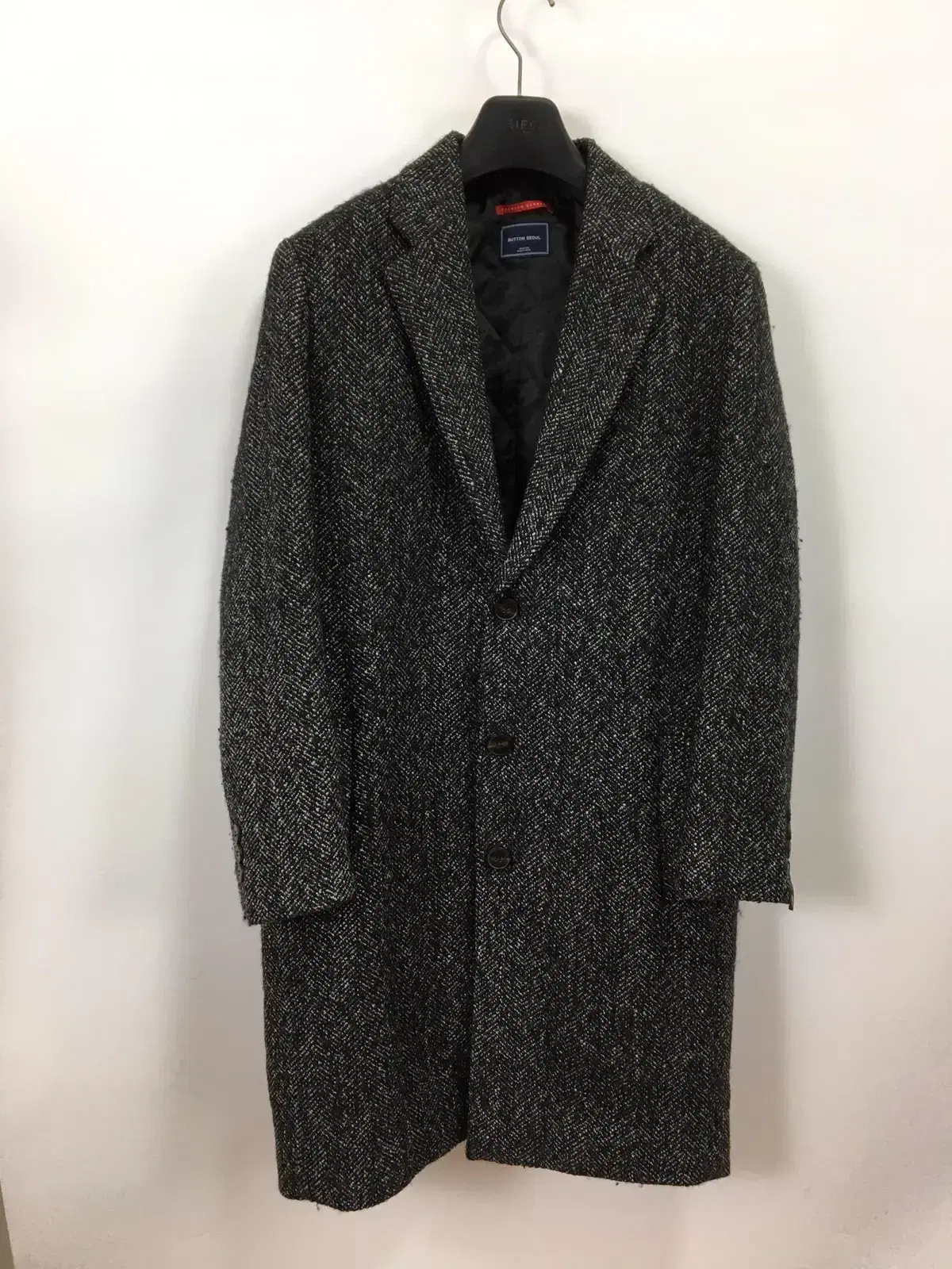 Burton Seoul Premium Wool Coat Men's Size 100 Quilted Lining